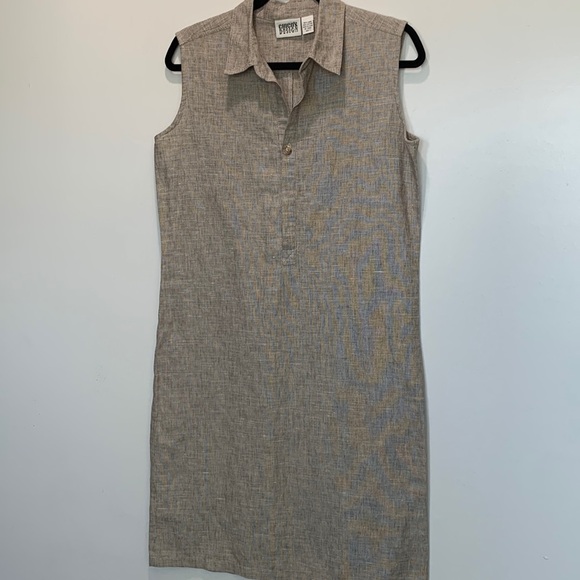 Chico’s linen and cotton blend tunic size 1 - Picture 3 of 8